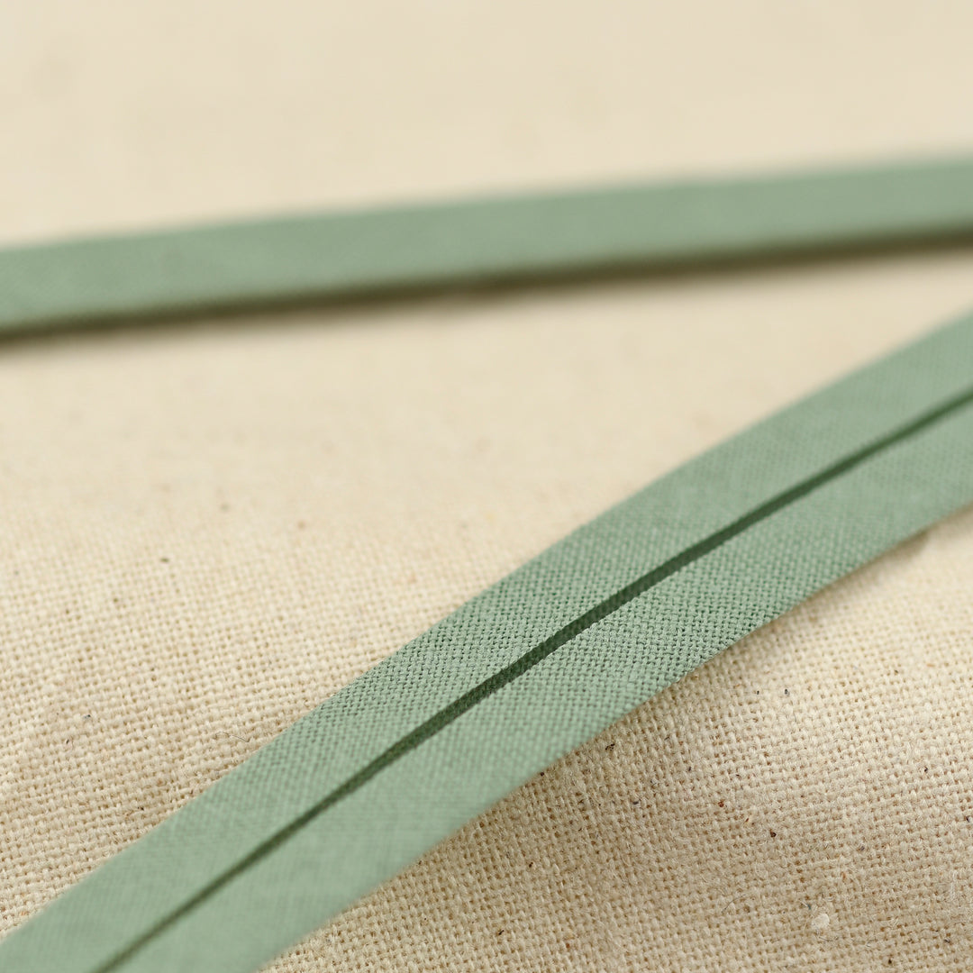 POLY-COTTON BIAS BINDING EUCALYPTUS