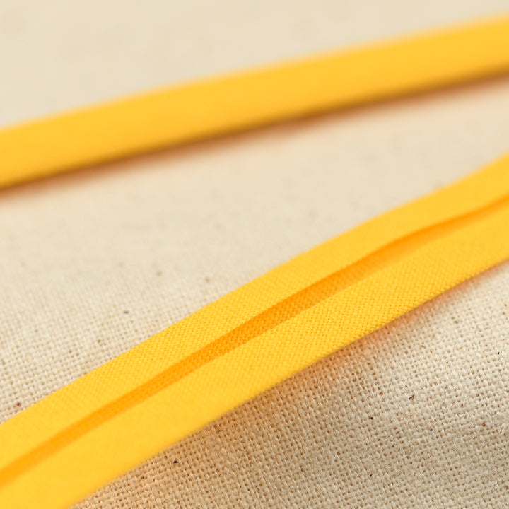 POLY-COTTON BIAS BINDING GOLD