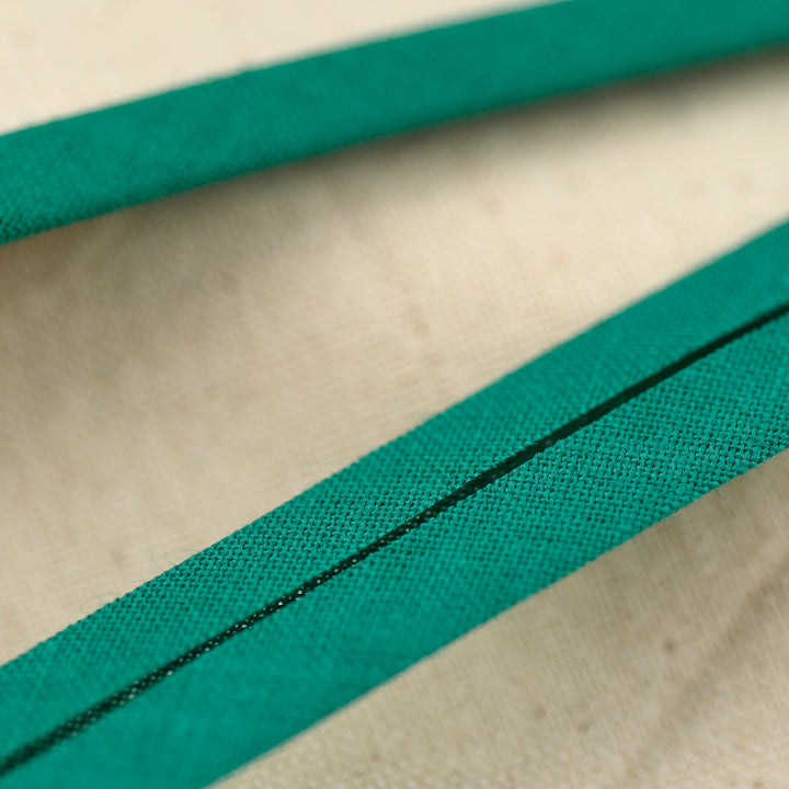 POLY-COTTON BIAS BINDING JADE