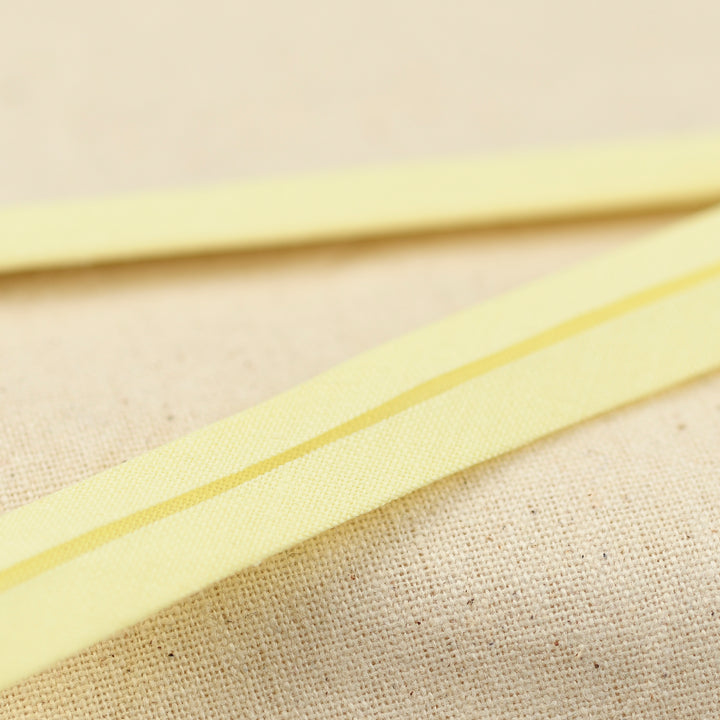 POLY-COTTON BIAS BINDING LEMON