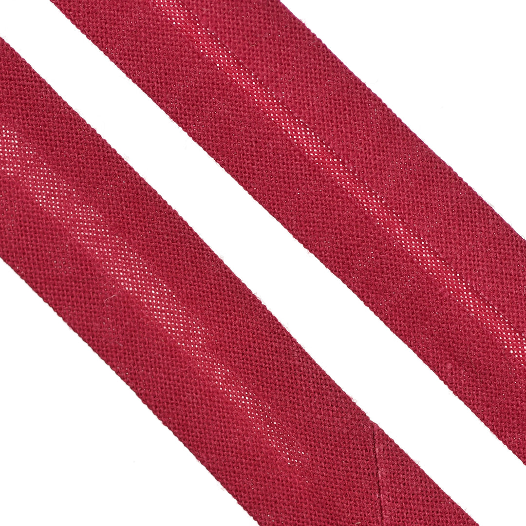 POLY-COTTON BIAS BINDING MAGENTA