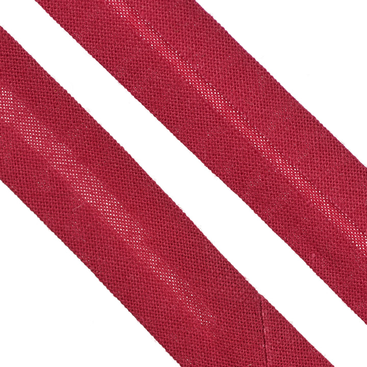 POLY-COTTON BIAS BINDING MAGENTA