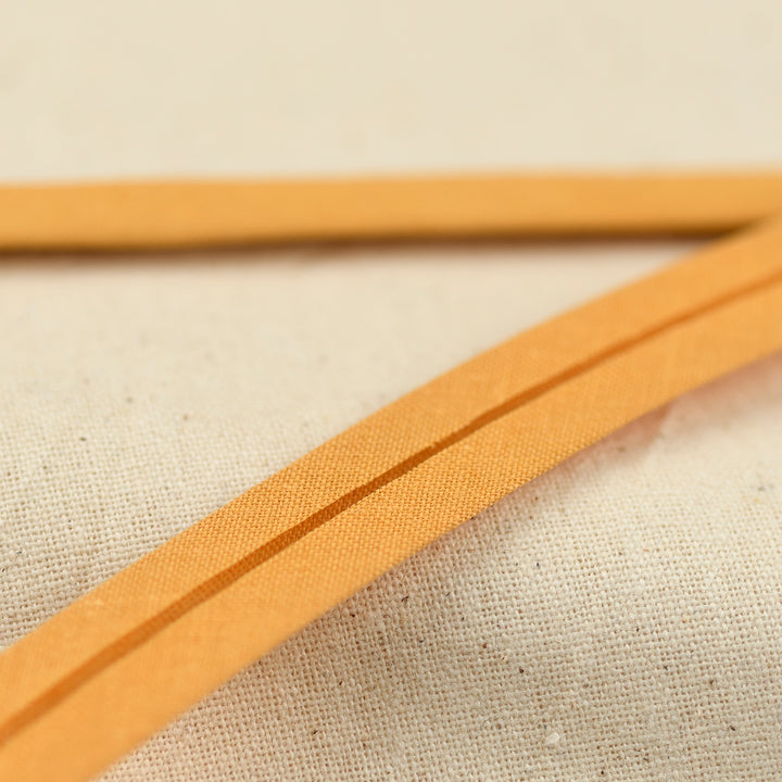 POLY-COTTON BIAS BINDING MUSTARD