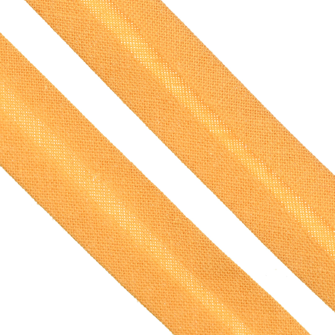 POLY-COTTON BIAS BINDING MUSTARD