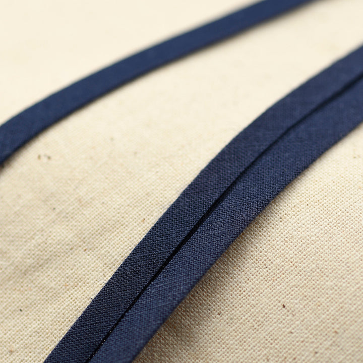 POLY-COTTON BIAS BINDING NAVY