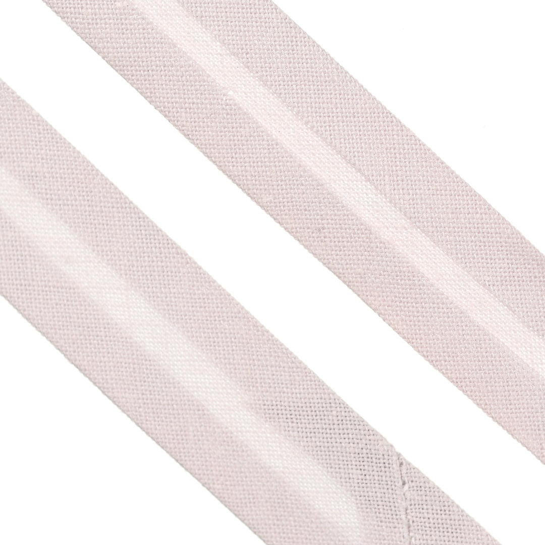 POLY-COTTON BIAS BINDING PALE LAVENDER