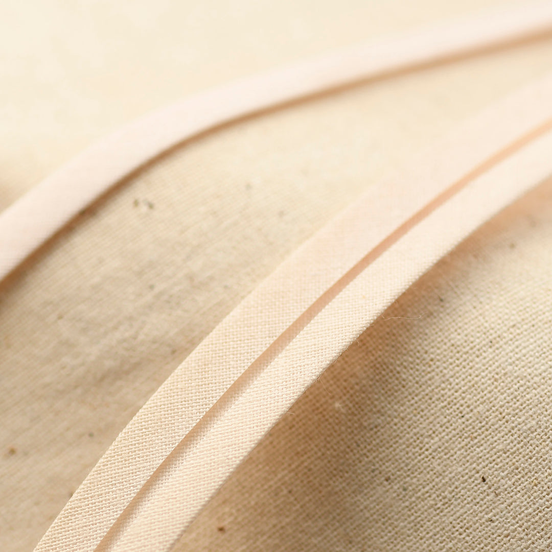 POLY-COTTON BIAS BINDING PALE PEACH