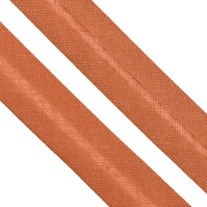 POLY-COTTON BIAS BINDING RUST