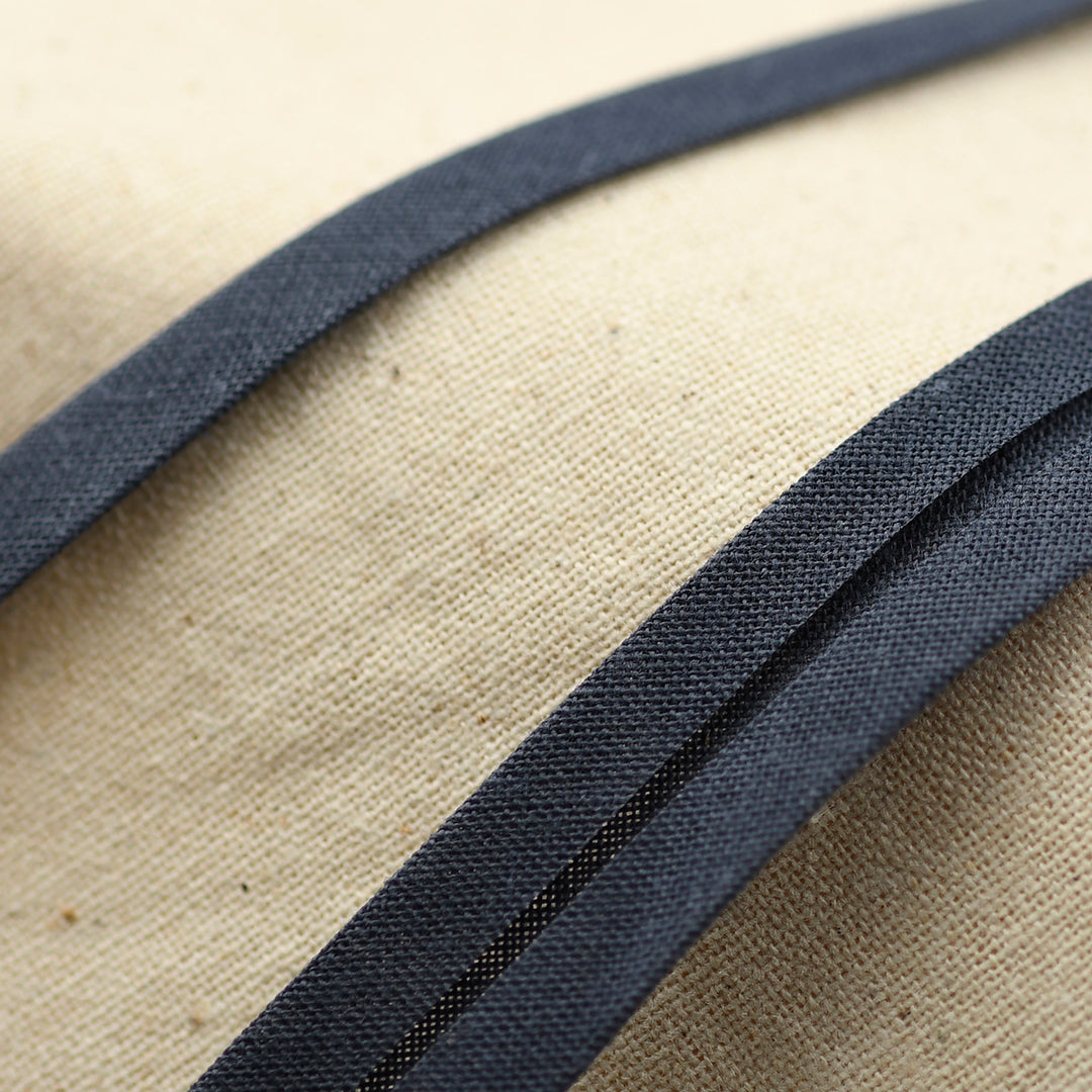 POLY-COTTON BIAS BINDING STORM BLUE