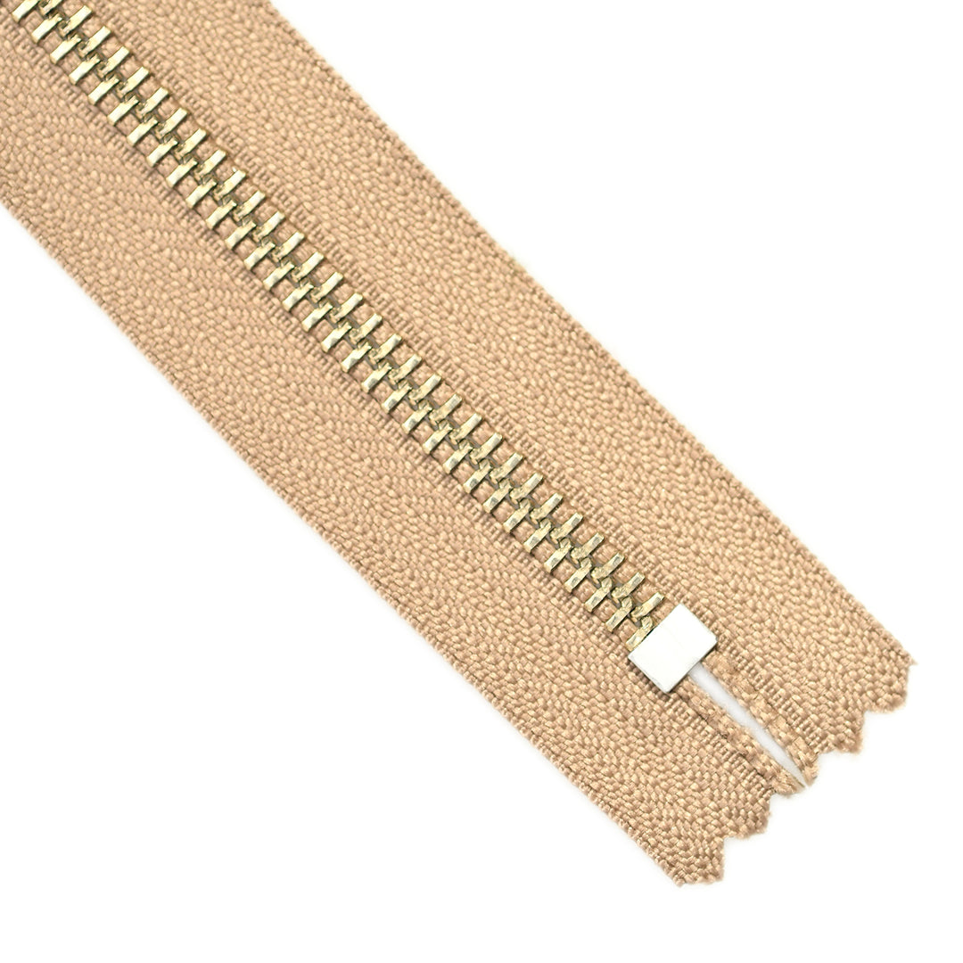 YKK METAL CLOSED-END ZIP NO.5 NICKEL COL 894