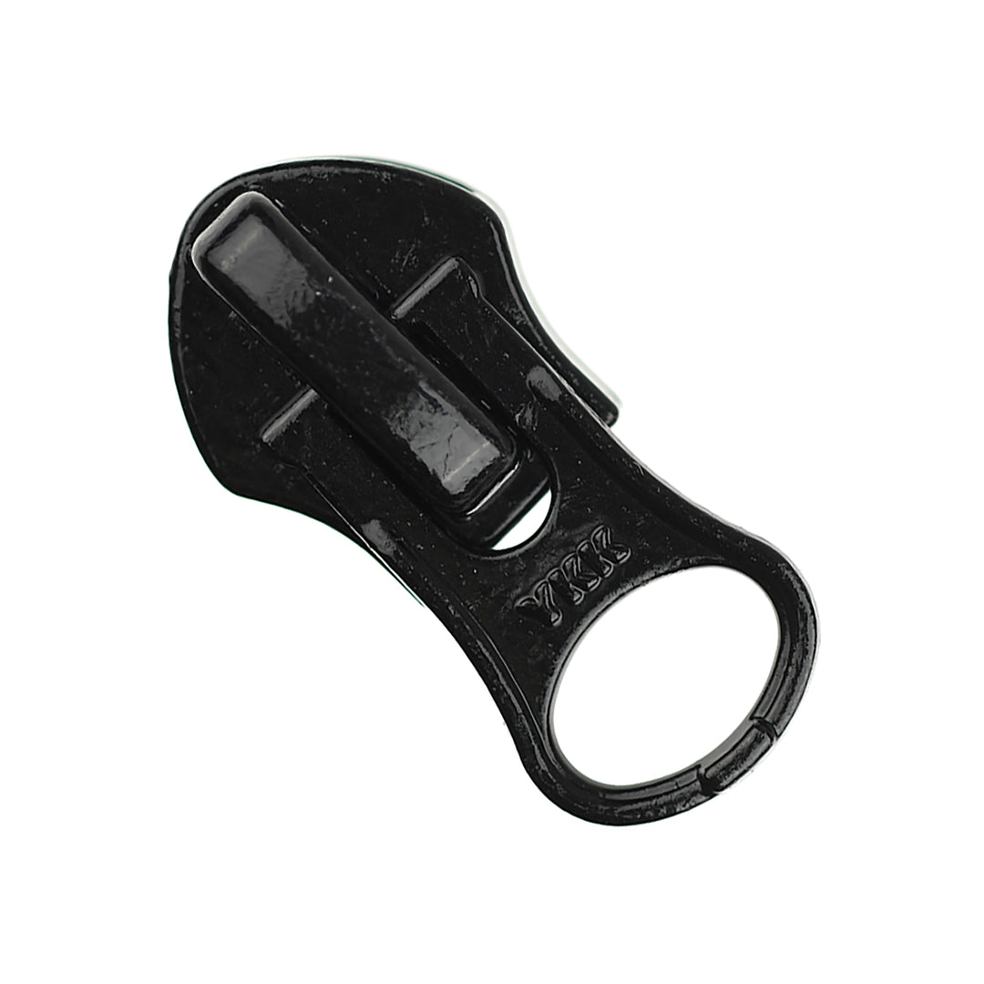 SHORT SLIDER FOR YKK NYLON COIL ZIPS - BLACK
