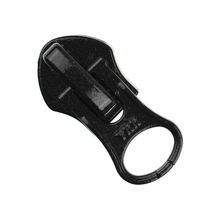 SHORT SLIDER FOR YKK NYLON COIL ZIPS - BLACK