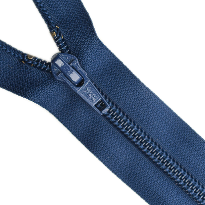 YKK NYLON OPEN-END ZIP NO.5 COL 919 DEEP BLUE