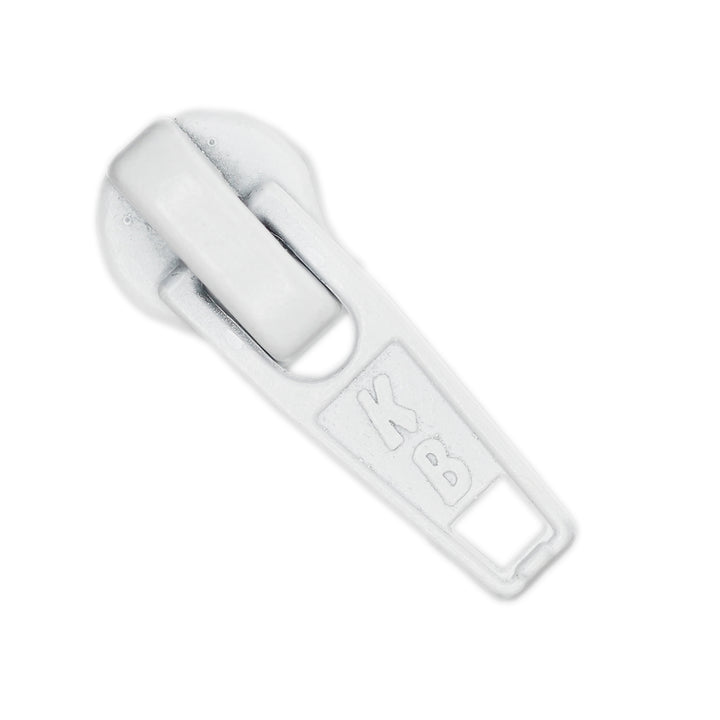 STANDARD SLIDER FOR (NON-YKK) NYLON COIL ZIPS - WHITE