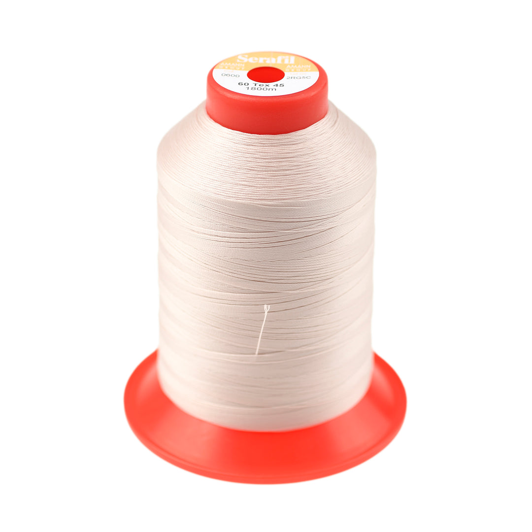 SERAFIL TKT 60 THREAD FOR LEATHER & THICK FABRICS COL 0600