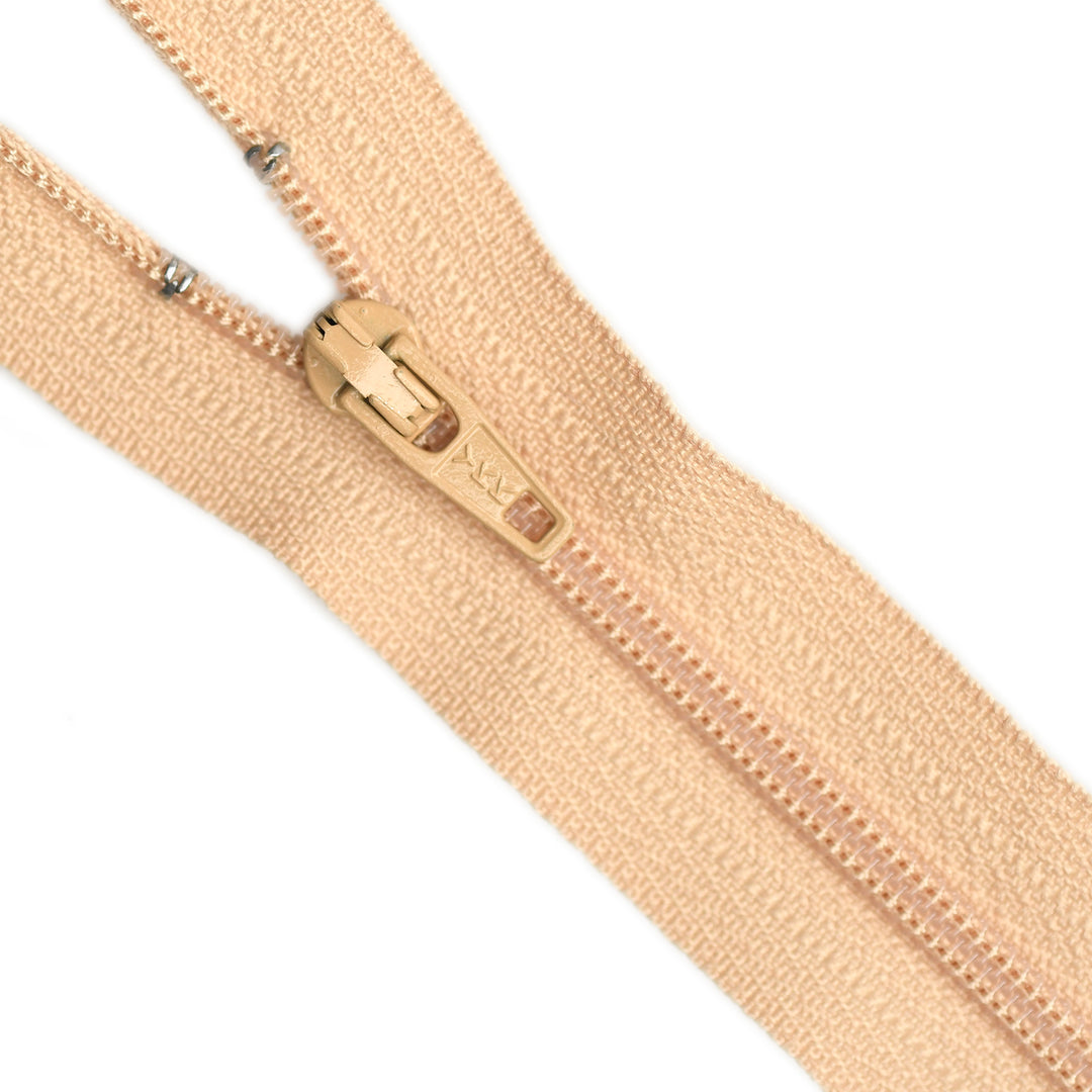 YKK NYLON CLOSED-END ZIP NO.3 COL 892 CARAMEL