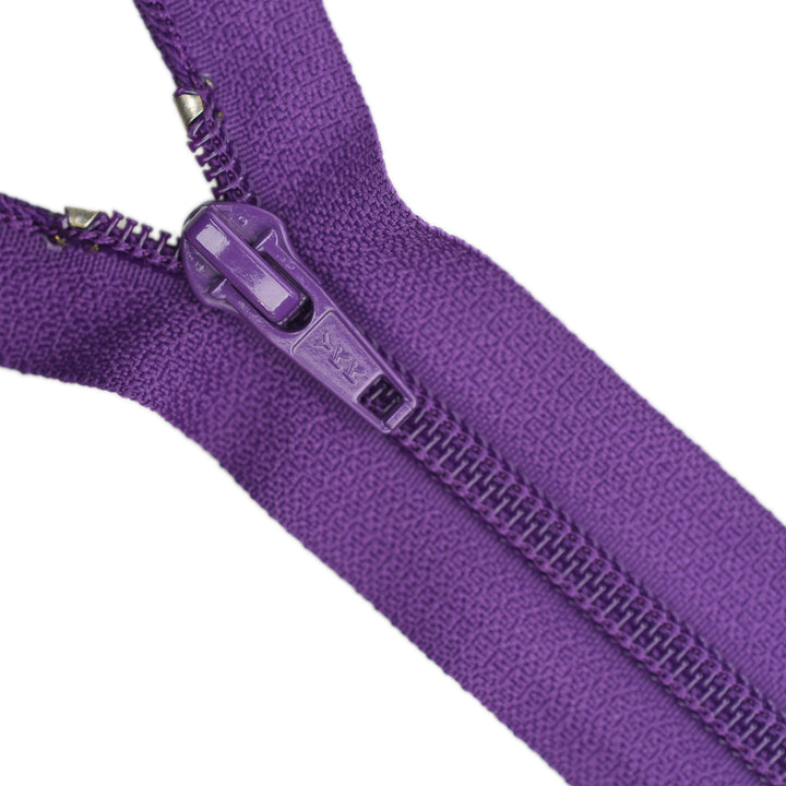 YKK NYLON OPEN-END ZIP NO.5 COL 865 ROYAL PURPLE