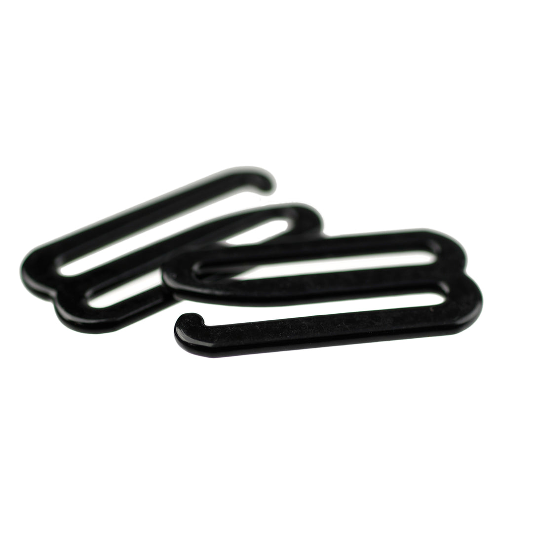 METRO METAL DETACHABLE HOOK GLOSS BLACK