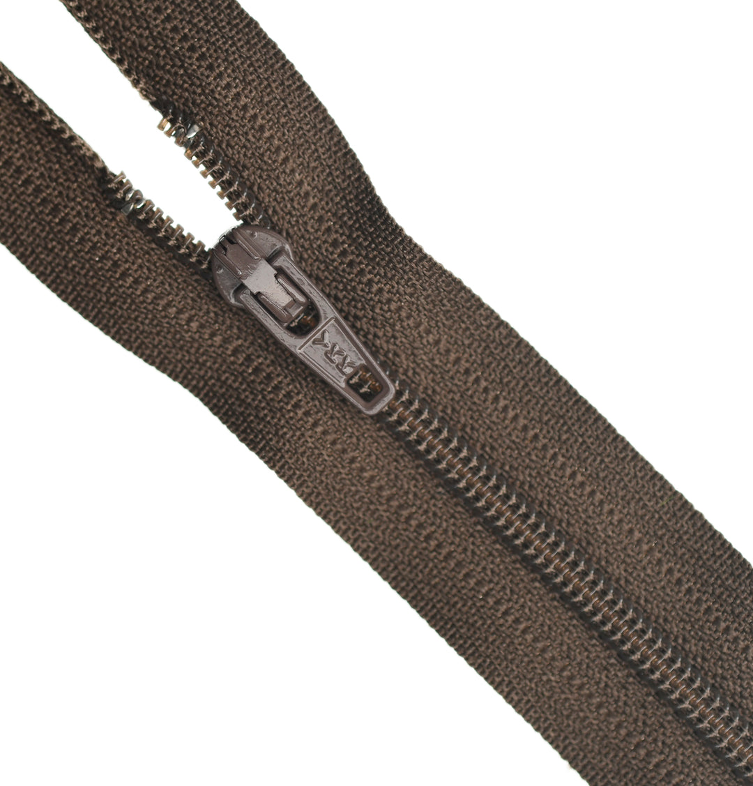 YKK NYLON CLOSED-END ZIP NO.3 COL 569 COFFEE BEAN