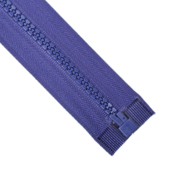 CHUNKY OPEN-END ZIP NO.5 COL DEEP PURPLE
