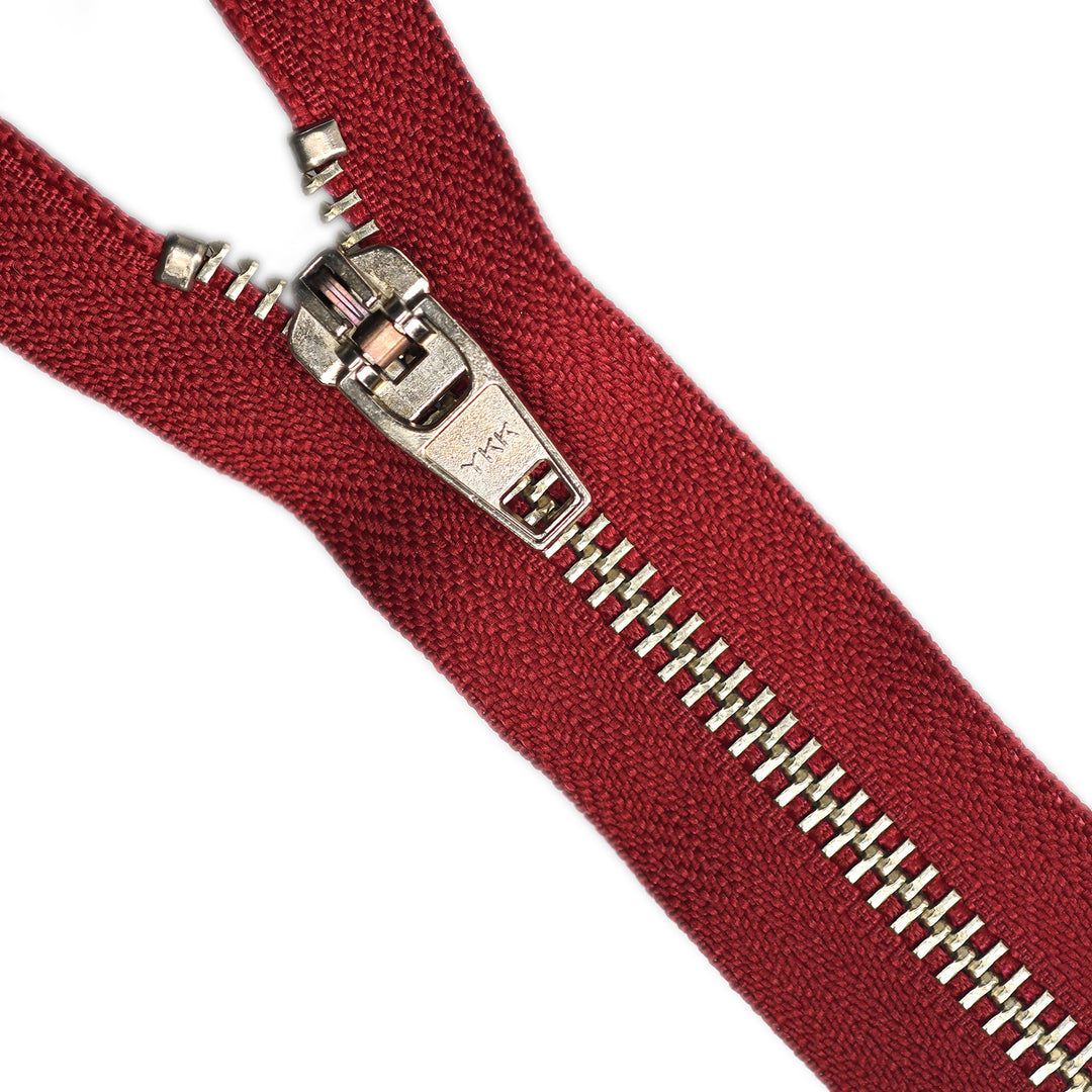 YKK JEAN ZIP NO.5 NICKEL COL 520