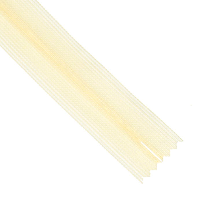YKK INVISIBLE MESH ZIP COL 124 MAGNOLIA