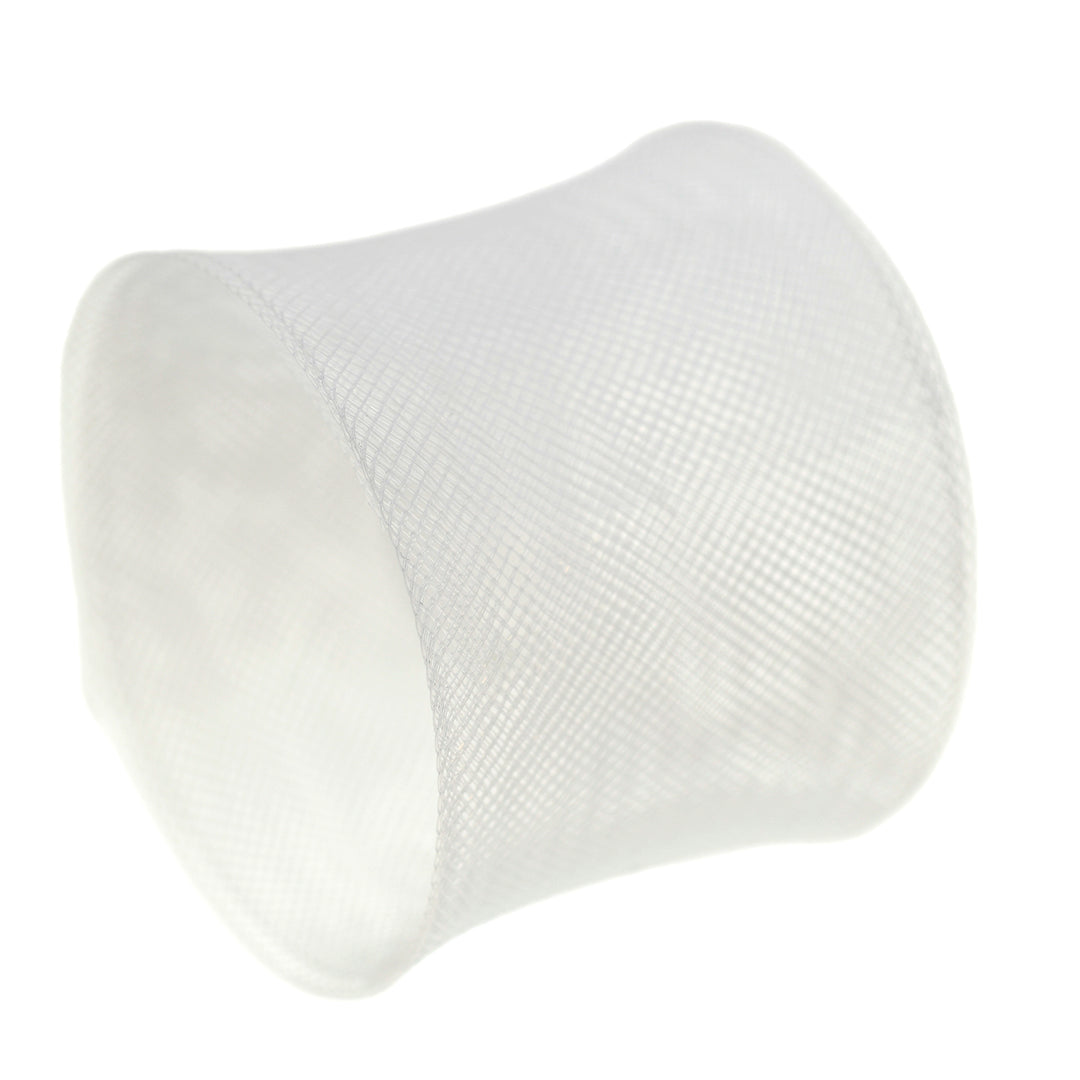 SOFT CRINOLINE/HORSEHAIR BRAID WHITE