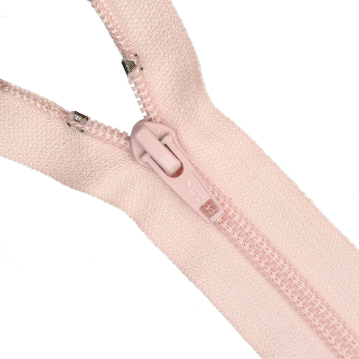 YKK NYLON OPEN-END ZIP NO.5 COL 364 DOLLY PINK