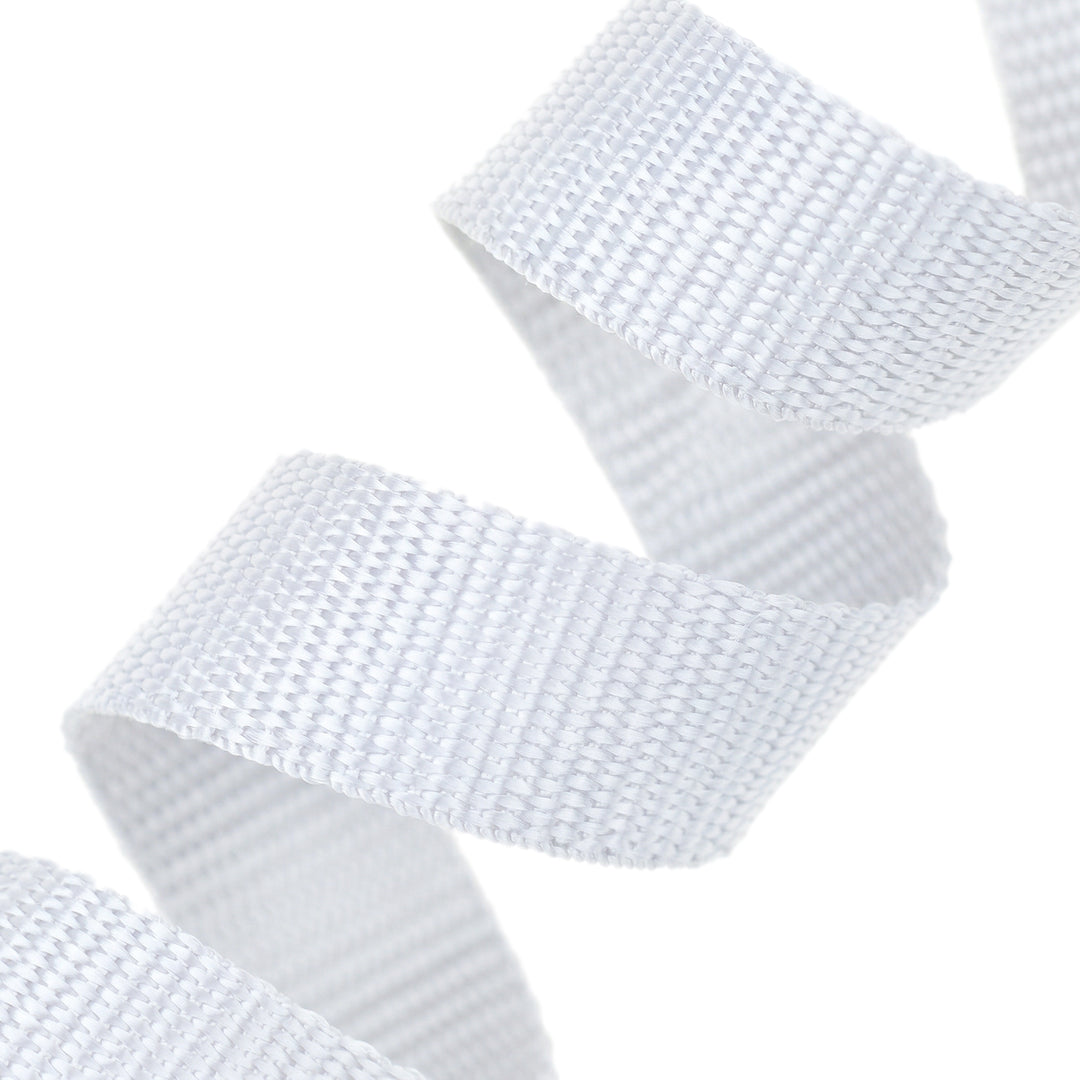 POLYPROPYLENE WEBBING WHITE