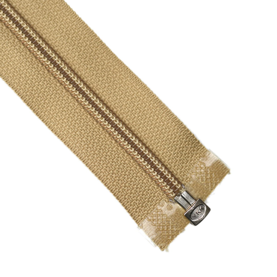 YKK NYLON OPEN-END ZIP NO.5 COL 896 CLASSIC CAMEL