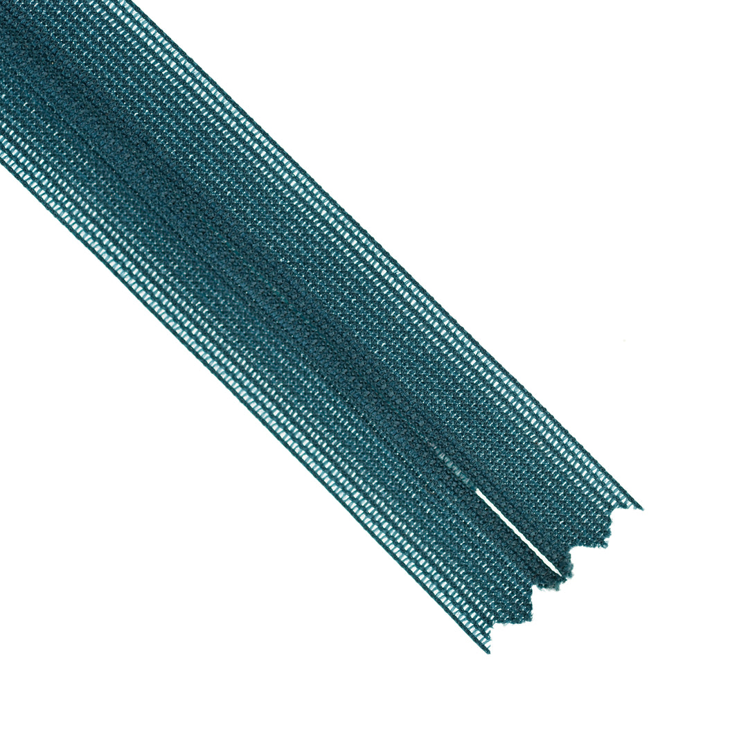 YKK INVISIBLE MESH ZIP COL 840 DARK TEAL