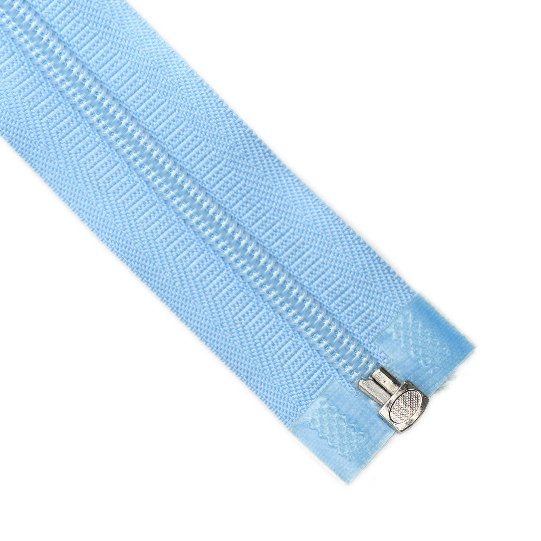 NYLON OPEN-END ZIP NO.5 COL BLUE