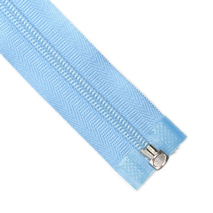 NYLON OPEN-END ZIP NO.5 COL BLUE