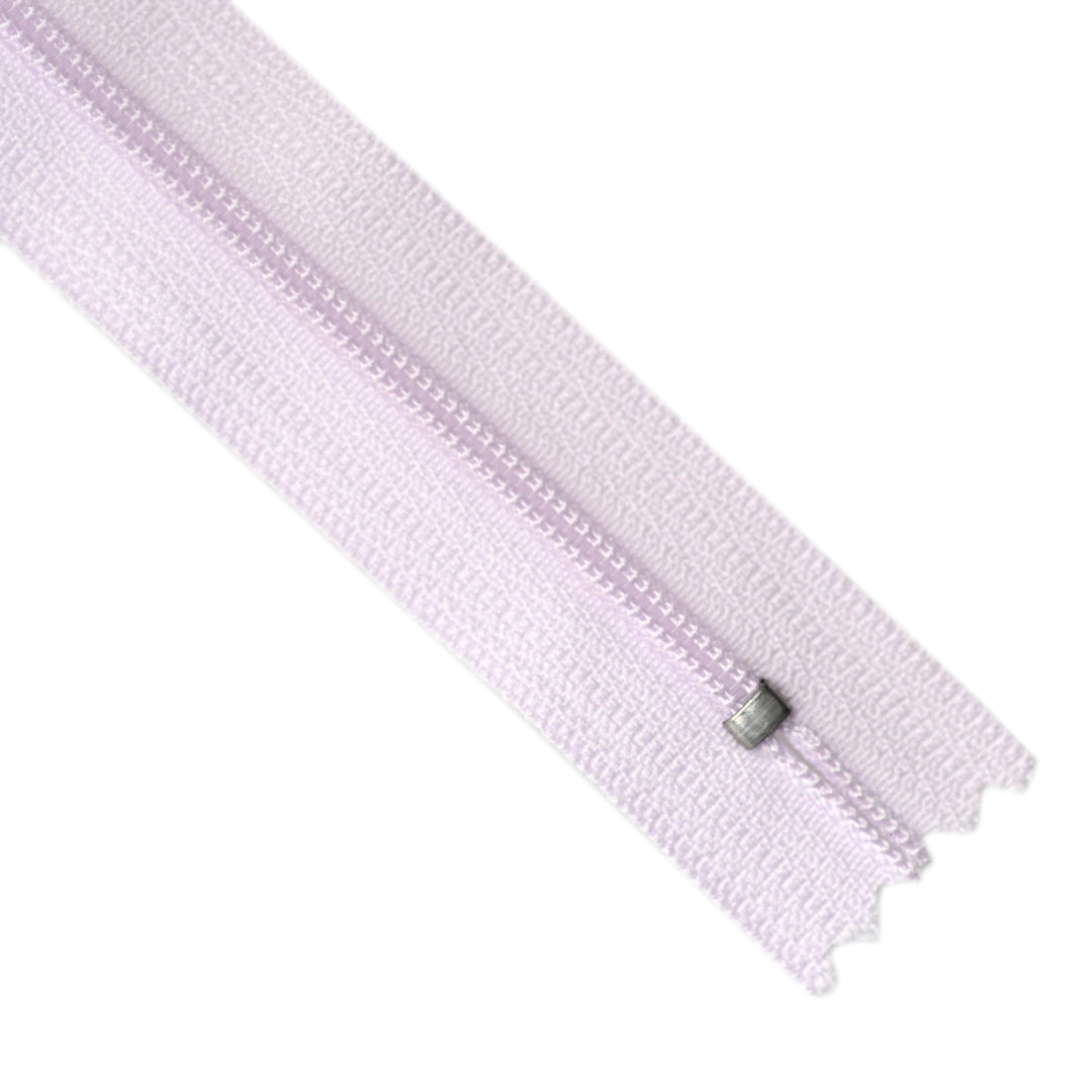 YKK NYLON CLOSED-END ZIP NO.3 COL 861 SOFT LILAC