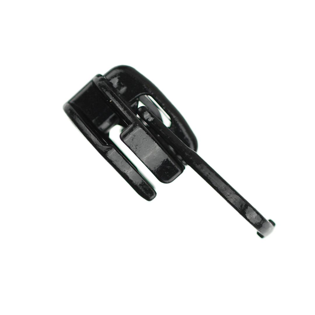 SHORT SLIDER FOR YKK NYLON COIL ZIPS - BLACK