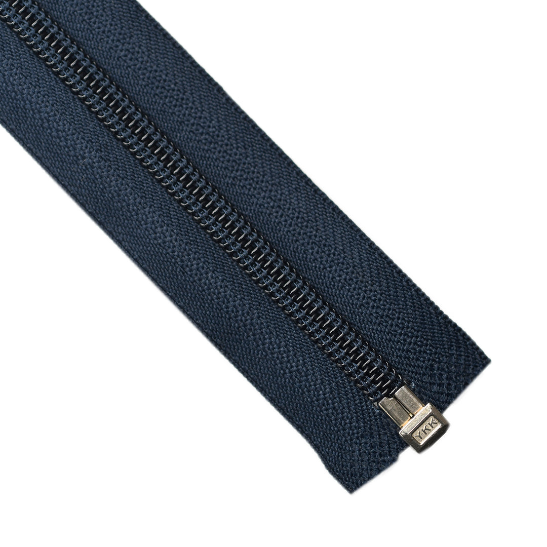 YKK NYLON OPEN-END ZIP NO.5 COL 058 VERY DARK BLUE