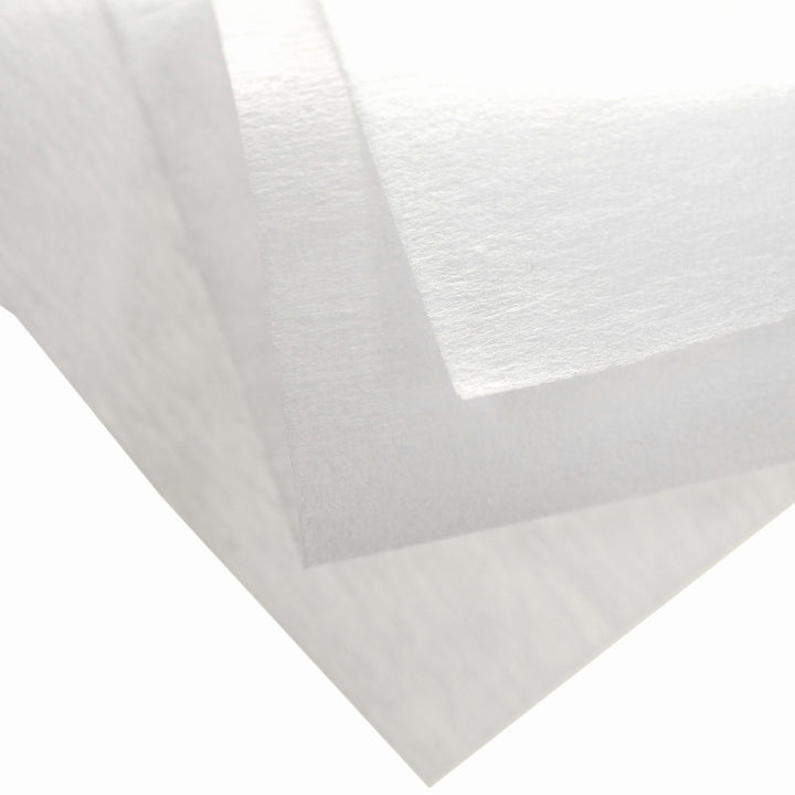 100CM MEDIUM-WEIGHT SEW-IN NON-WOVEN LINING (SUITABLE FOR TRACING) WHITE