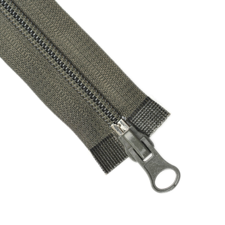 NYLON NO.5 OPEN-END TWO-WAY ZIP COL DARK OLIVE