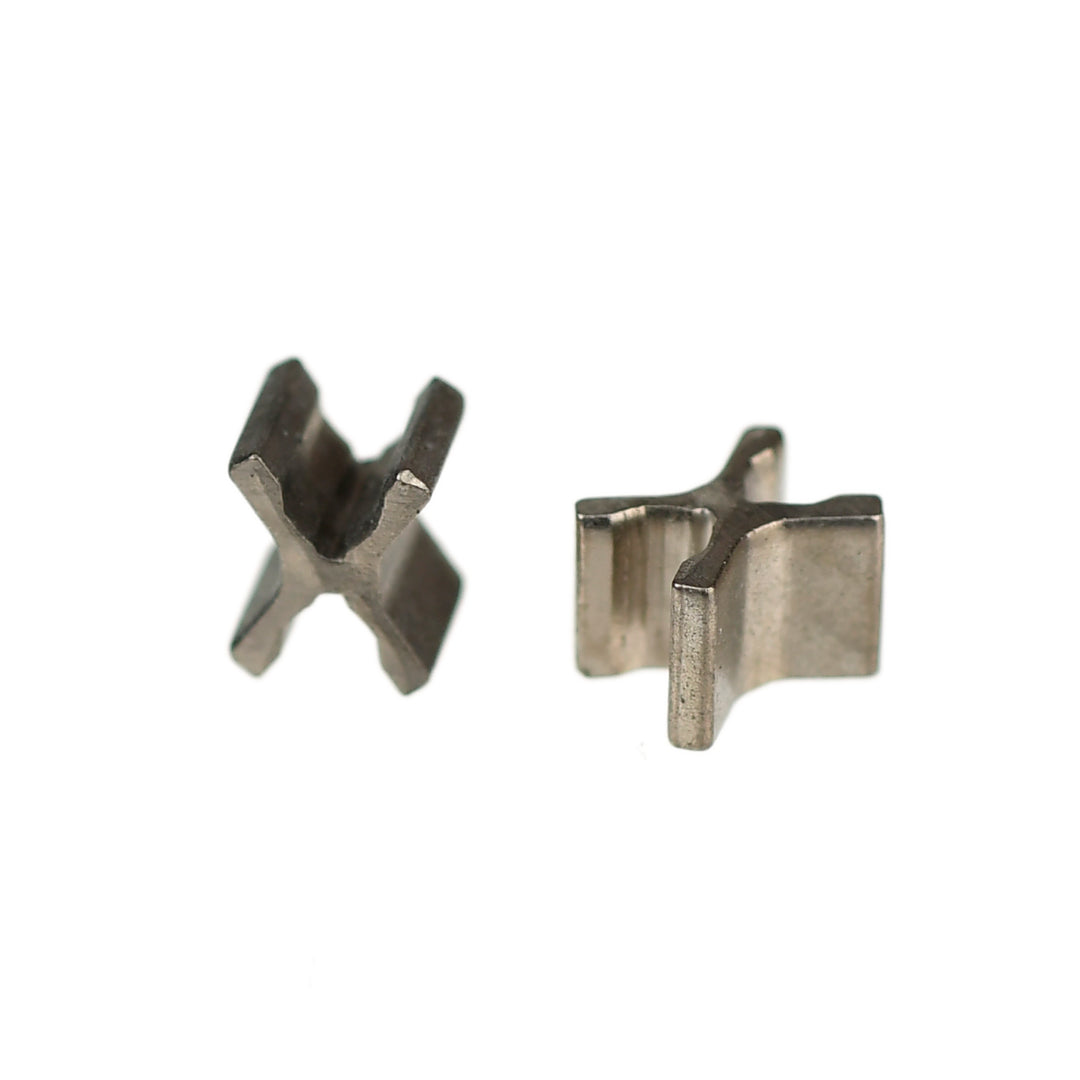 X-TYPE BOTTOM-STOP FOR METAL AND JEAN ZIPS - ANTIQUE NICKEL