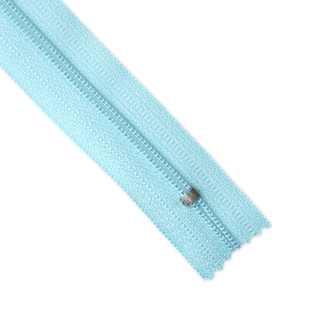YKK NYLON CLOSED-END ZIP NO.3 COL 901 DUSTY BLUE