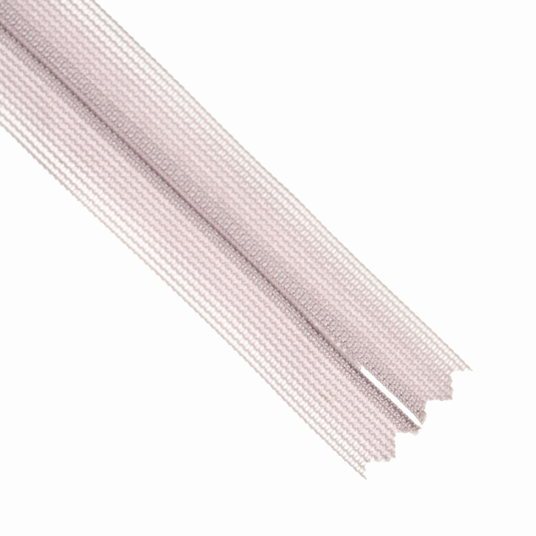 YKK INVISIBLE MESH ZIP COL 245 DUSKY MAUVE