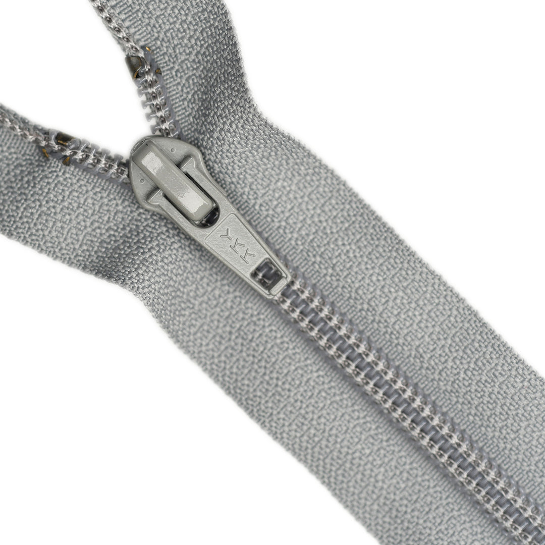 YKK NYLON OPEN-END ZIP NO.5 COL 135 GREY