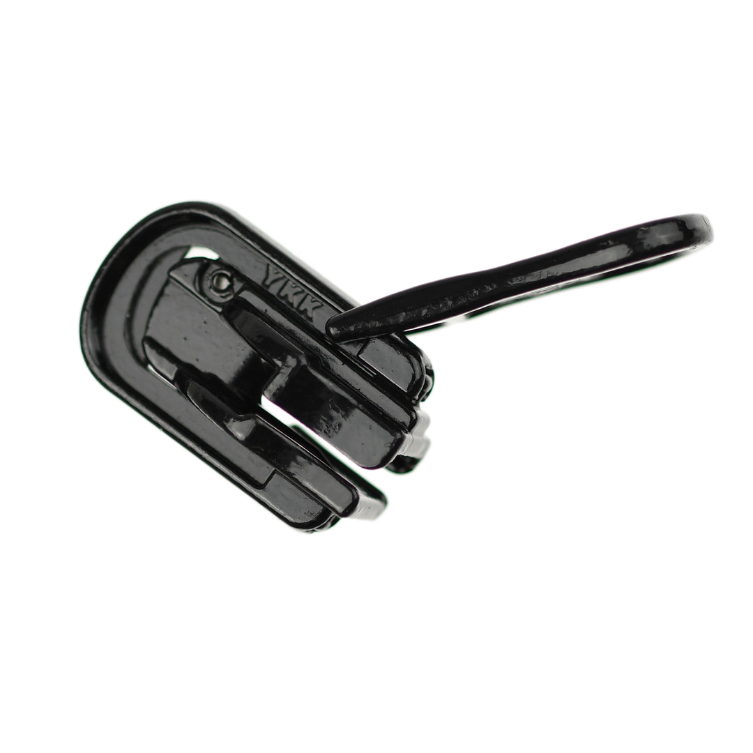 REVERSIBLE SLIDER FOR YKK NYLON COIL ZIPS - BLACK