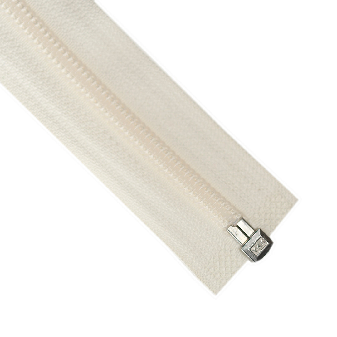 YKK NYLON OPEN-END ZIP NO.5 COL 841 IVORY