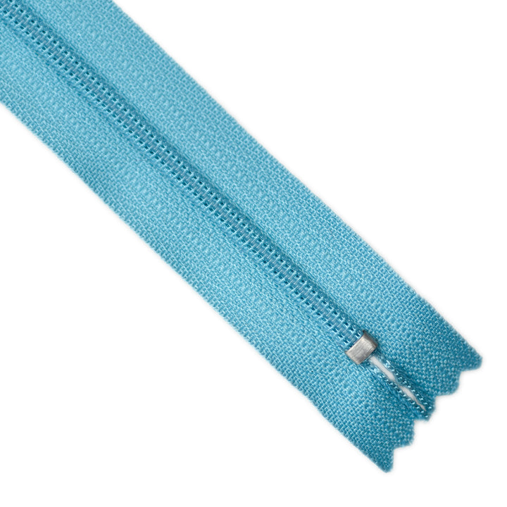 YKK NYLON CLOSED-END ZIP NO.3 COL 834 DUSTY AQUA