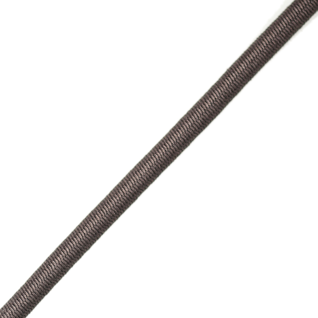 3MM ROUND ELASTIC CHOCOLATE BROWN