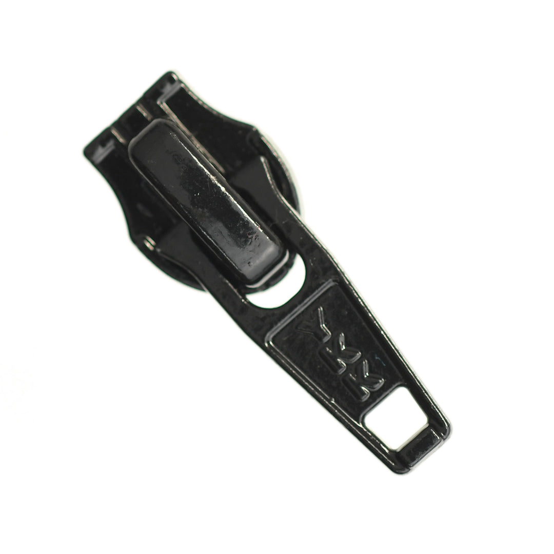 IN-REVERSE STANDARD SLIDER FOR YKK NYLON COIL ZIPS - BLACK