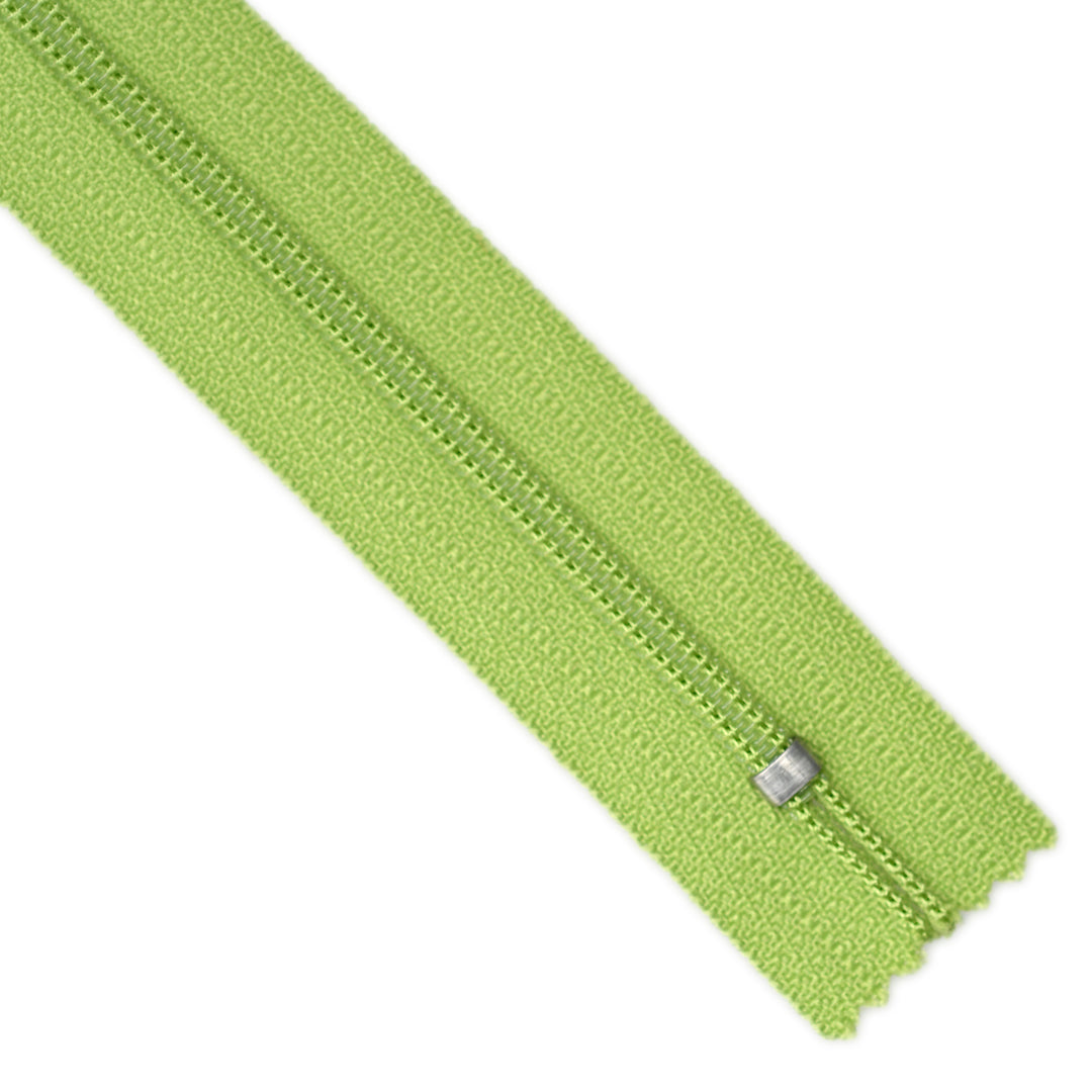YKK NYLON CLOSED-END ZIP NO.3 COL 827 LIME