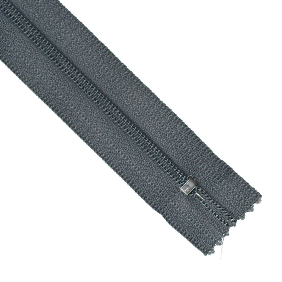 YKK NYLON CLOSED-END ZIP NO.3 COL 914 DARK BLUE SLATE