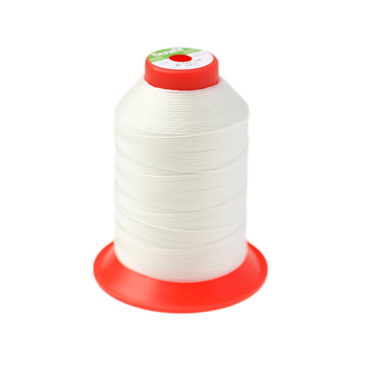 SERAFIL TKT 20 THREAD FOR LEATHER & THICK FABRICS COL 1000 NATURAL WHITE